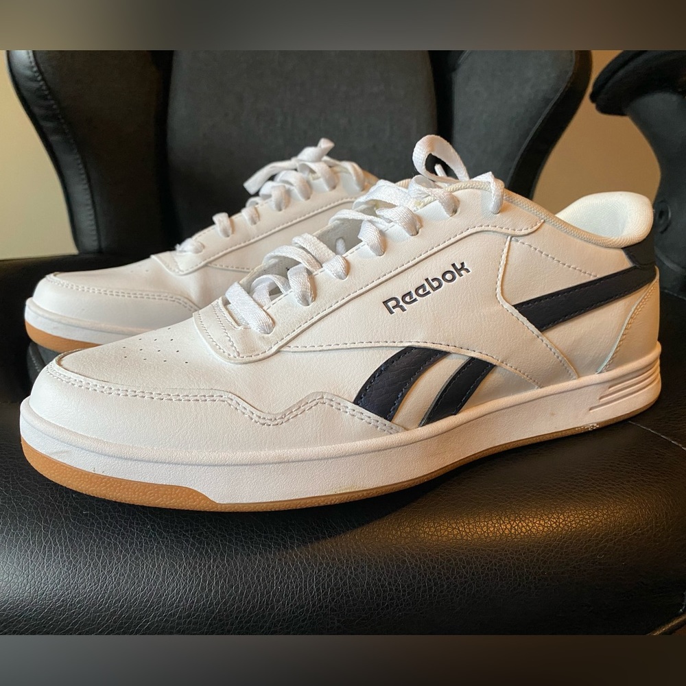 REEBOK ROYAL TECHQUE T 'WHITE NAVY GUM' - Classic CN3196 - Worn Once